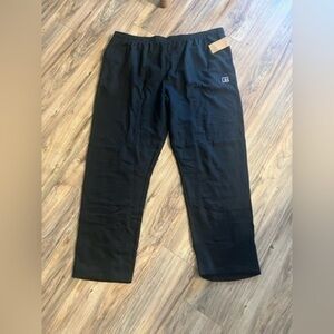 NWT - Big and Tall Open Bottom Lounge Pants - Jersey Sweatpants Sz 4XL Tall